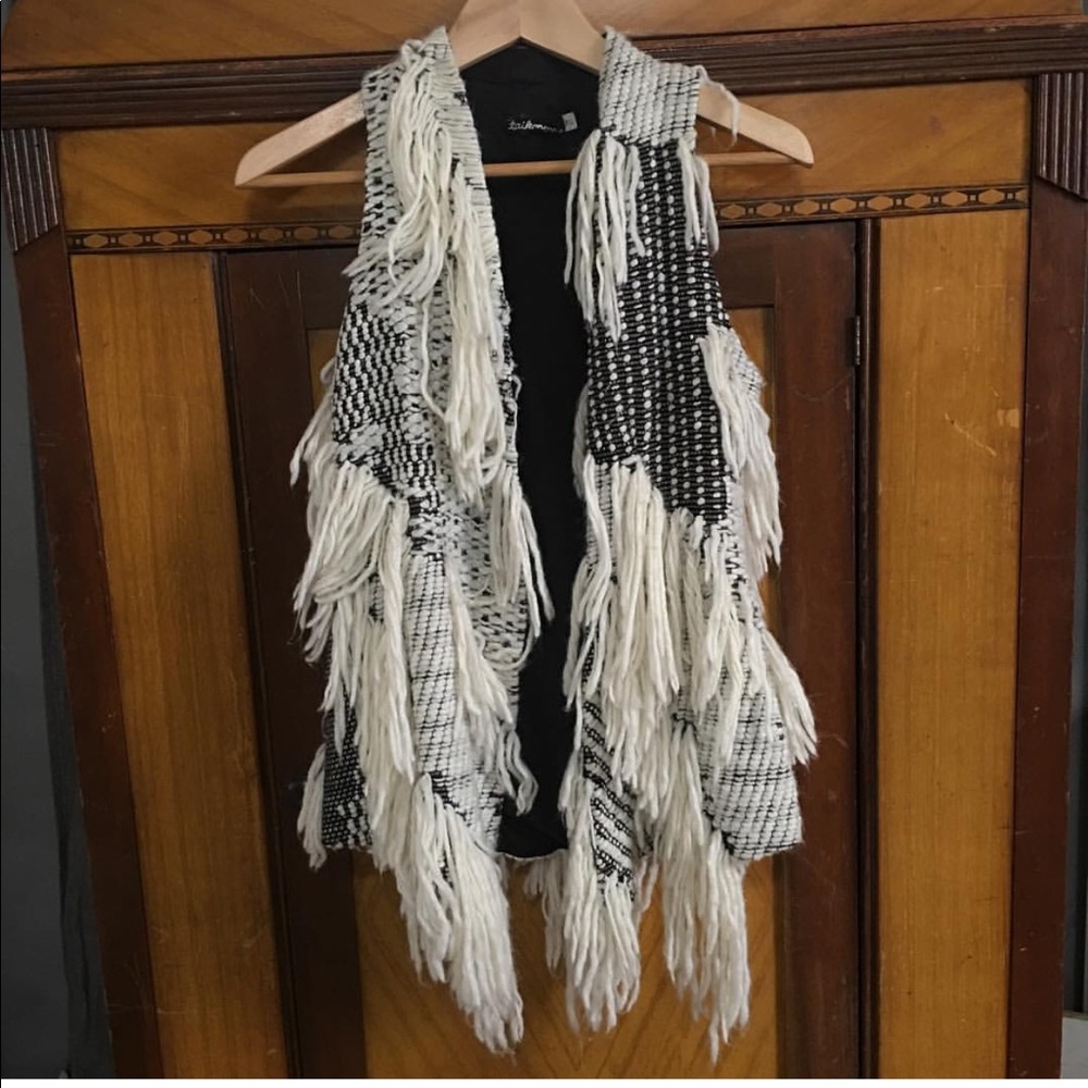 Anthropologie Taikonku woven vest xs